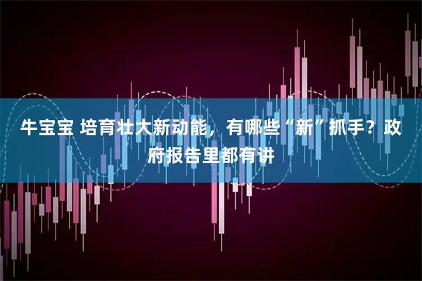 牛宝宝 培育壮大新动能，有哪些“新”抓手？政府报告里都有讲